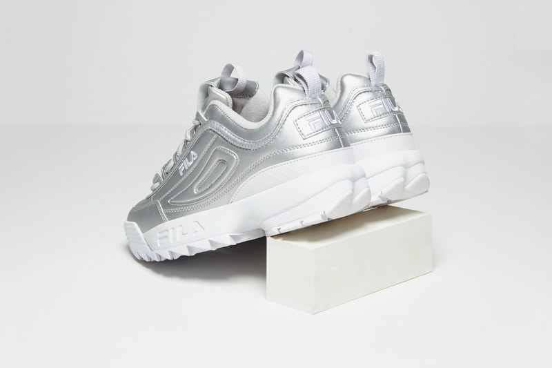 FILA Disruptor 2 Leather Silver