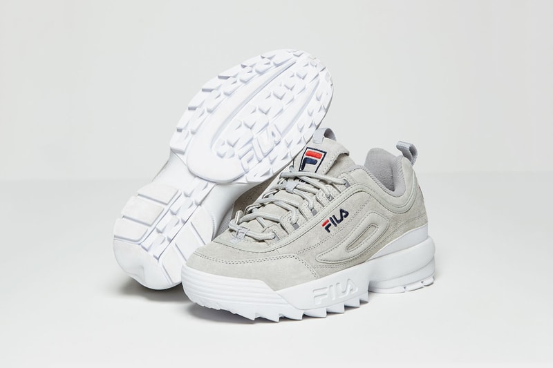 FILA Disruptor 2 Premium Suede Grey
