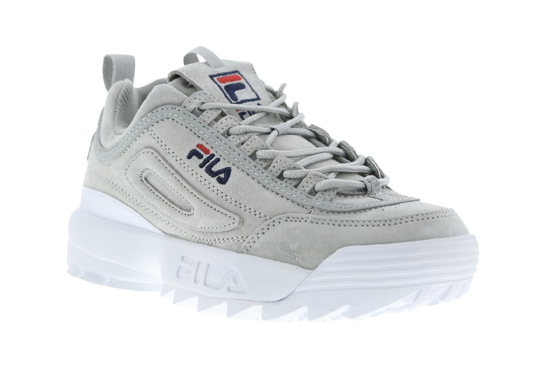 FILA ultra violet pantone 2018 disruptor 2 II sneaker sweet lavender pastel purple chunky bulky 90s dad shoe affordable where to buy Foot Locker