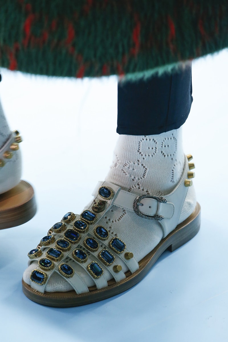 Gucci Sandal Fall Winter 2018 Milan Fashion Week