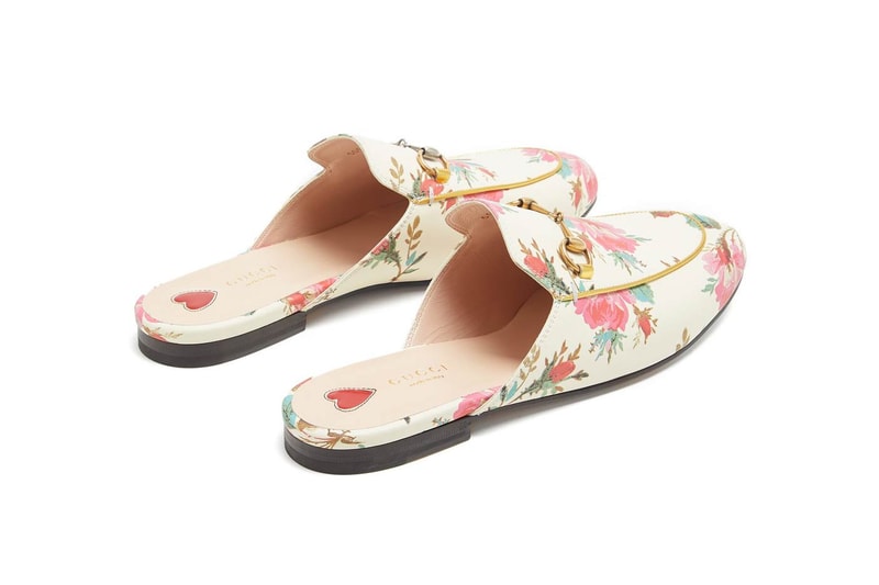 Gucci Floral Princetown Loafer