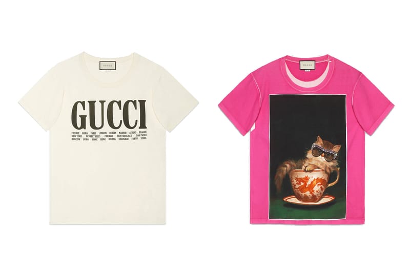 Gucci Just Stocked up on Must-Have Tees for the Spring