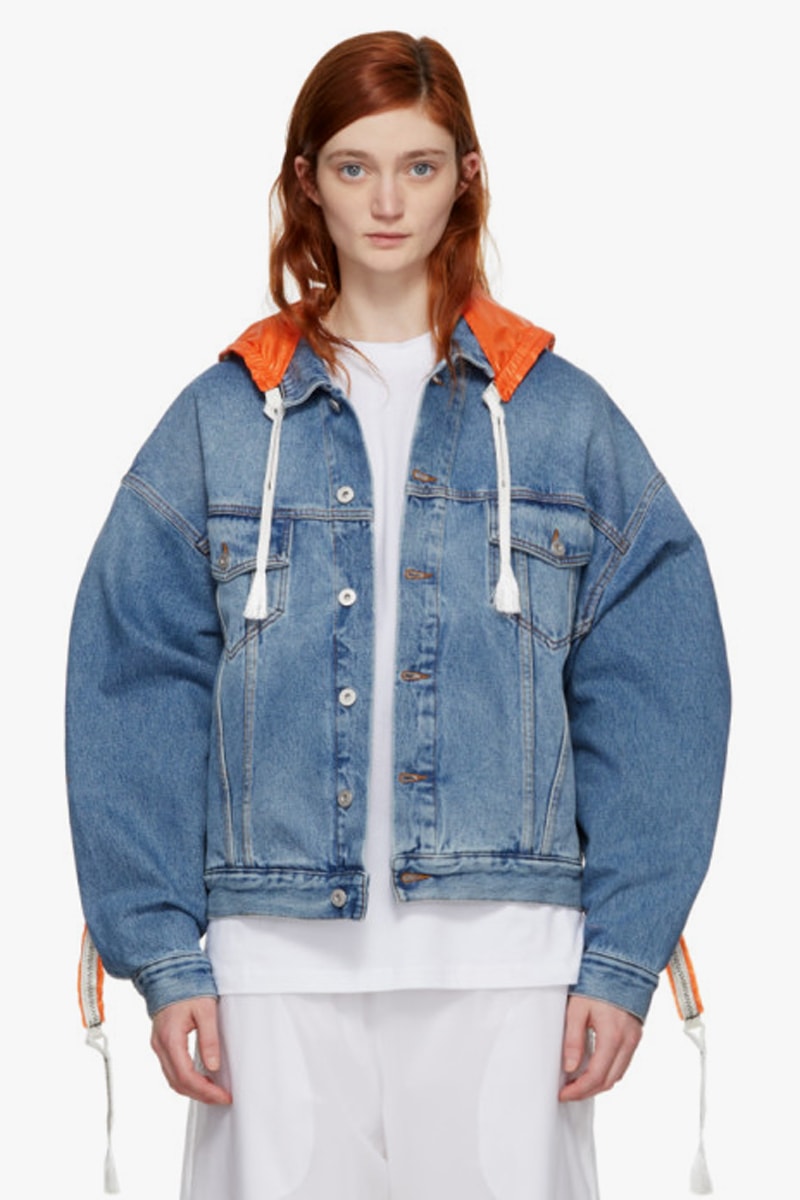 Heron Preston Parachute Denim Jacket