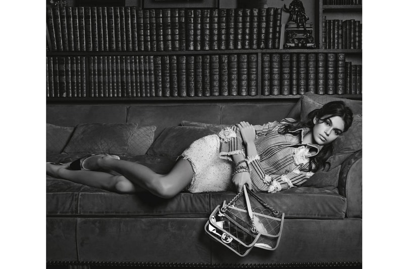 Kaia Gerber Chanel Spring Summer 2018 Handbag Campaign Karl Lagerfeld