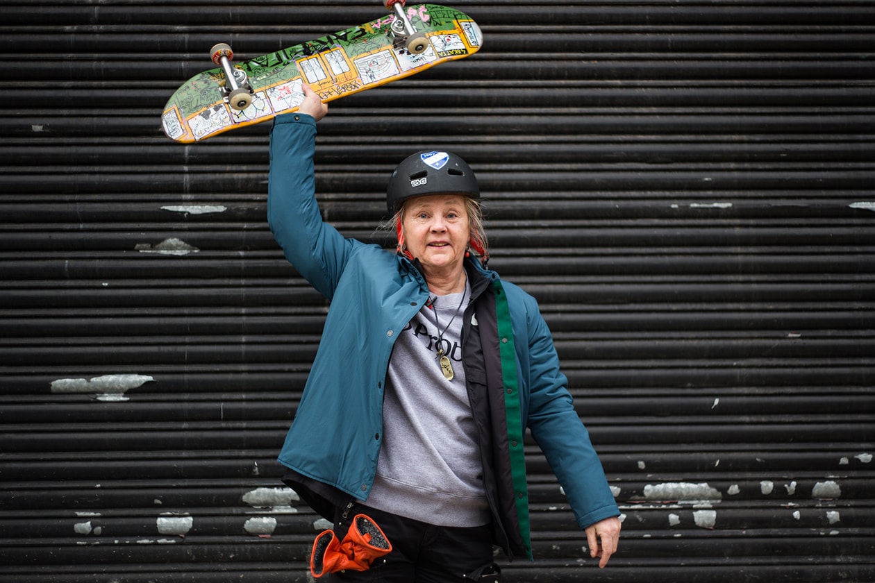lena salmi very old skateboarders elderly skater skateboarder finland helsinki facebook group interview editorial