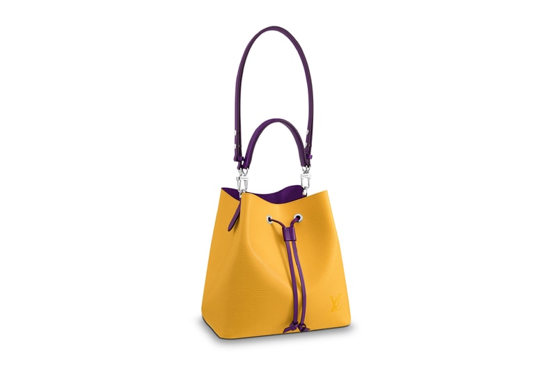 Louis Vuitton pastel pink handbag neonoe lv drawstring designer handbag two-tone where to buy