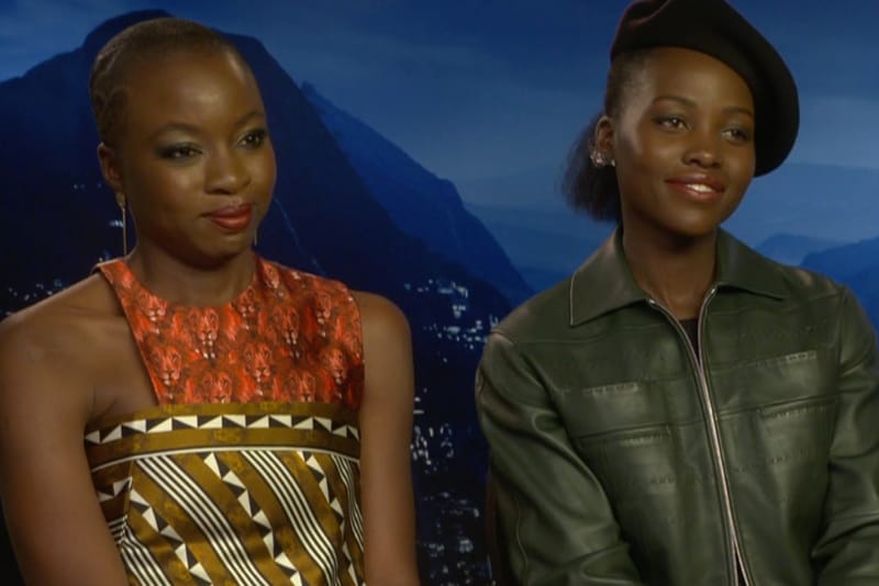 Lupita Nyong'o and Danai Gurira Talk Strong Female Roles in Our Exclusive 'Black Panther' Interview