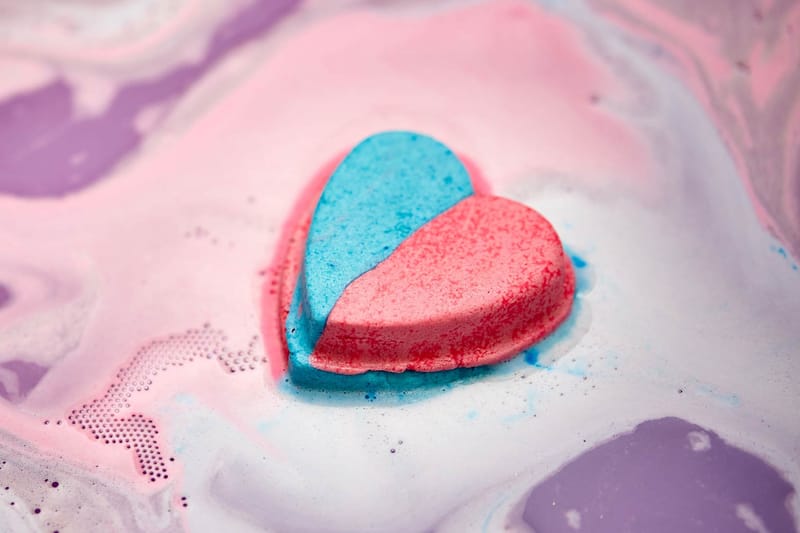 Lush's New Heart-Shaped Bath Bomb Supports Transgender Rights