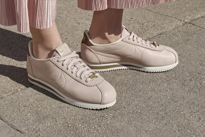 Nike's New LA Cortez Is Luxe in the Cleanest Pink Ever