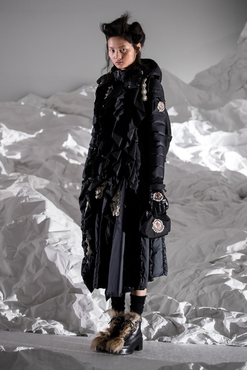 Moncler Milan Fashion Week 2018 Shows Palm Angels Simone Rocha Craig Green Fragment 1952 Shows Noir