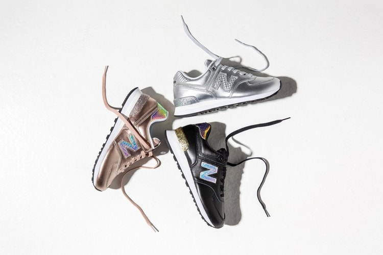 New Balance's 574 "Glitter" Pack Gets Dipped in Metallic Hues