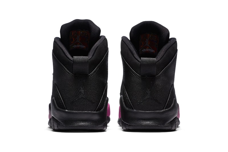Nike Air Jordan 10 Black Fuchsia Blast