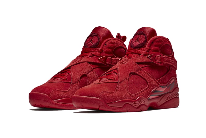 Nike Air Jordan VIII Valentines Day Womens Exclusive 2018 Red Jumpman Heart