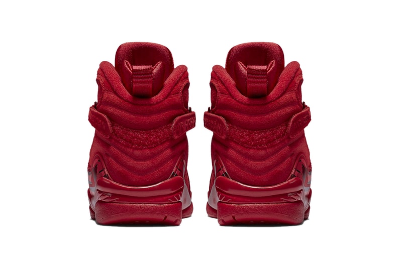 Nike Air Jordan VIII Valentines Day Womens Exclusive 2018 Red Back