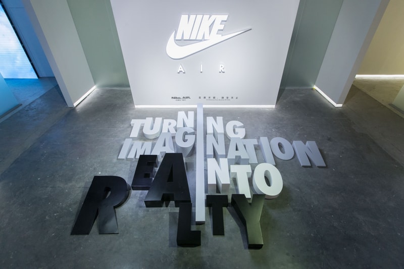 Nike Air Max Day Preview Event in Shanghai Miniswoosh Alexandra Hackett VaporMax 95 97 Sneaker Display Release Virgil Abloh Off-White Collaboration