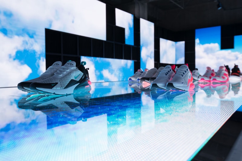 Nike Air Max Day Preview Event in Shanghai Miniswoosh Alexandra Hackett VaporMax 95 97 Sneaker Display Release Virgil Abloh Off-White Collaboration