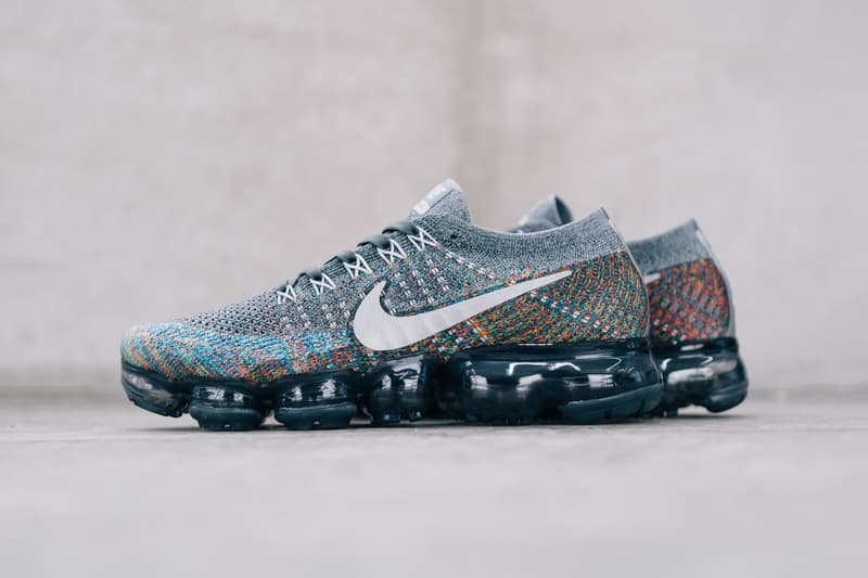 Nike Air VaporMax Flyknit Grey Multicolor | Hypebae display picture 3