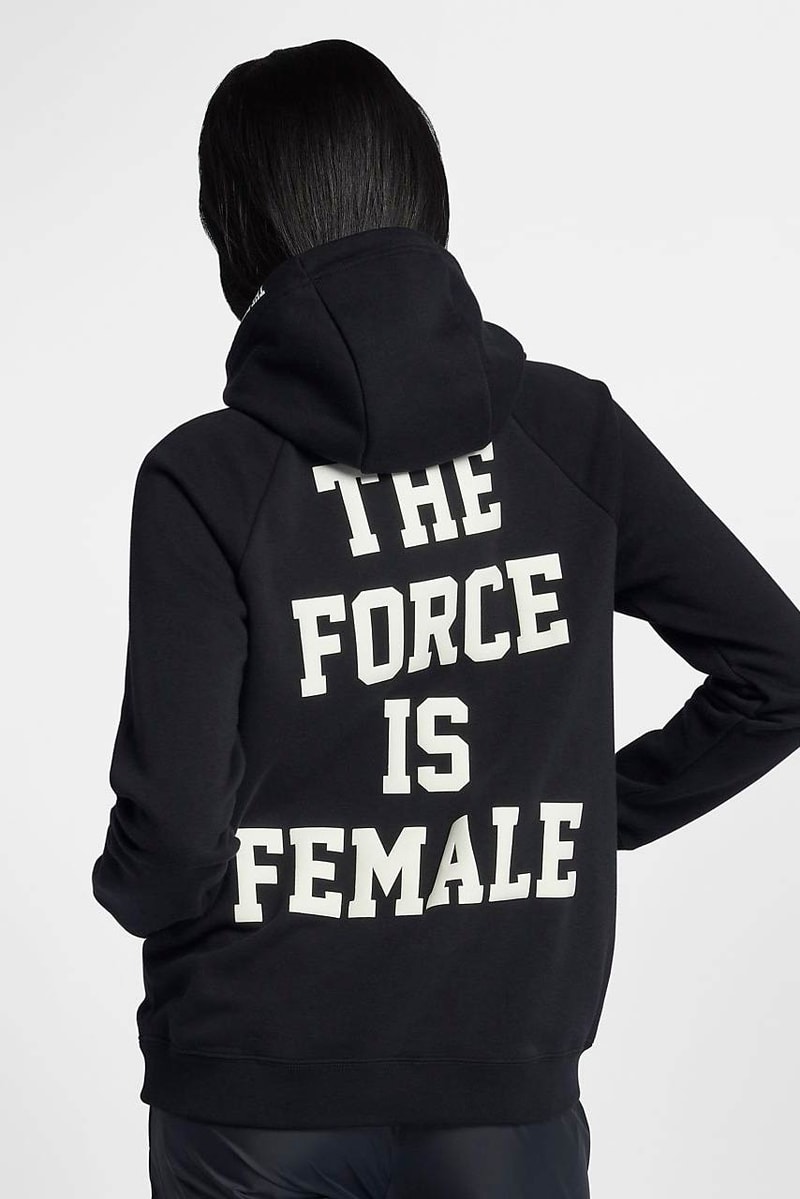 Nike Sportswear Force Is Female Pullover Hoodie Black