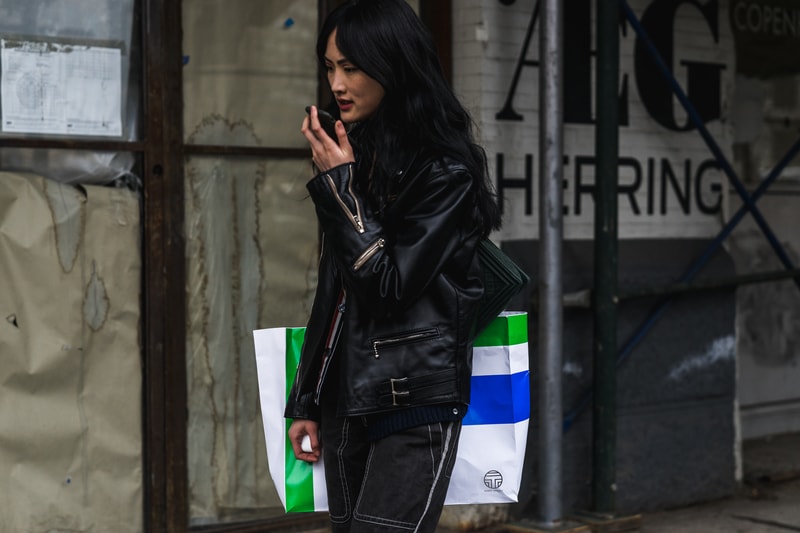 New York Fashion Week Part 1 Street Style Snaps Fashion Outfits NYFW 2018 Louis Vuitton Balenciaga Fendi Gucci Celine