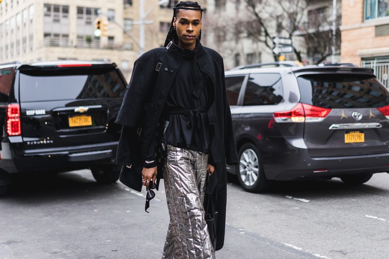 New York Fashion Week Part 1 Street Style Snaps Fashion Outfits NYFW 2018 Louis Vuitton Balenciaga Fendi Gucci Celine
