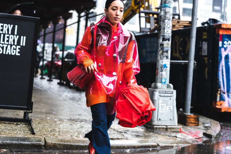 New York Fashion Week Part 1 Street Style Snaps Fashion Outfits NYFW 2018 Louis Vuitton Balenciaga Fendi Gucci Celine