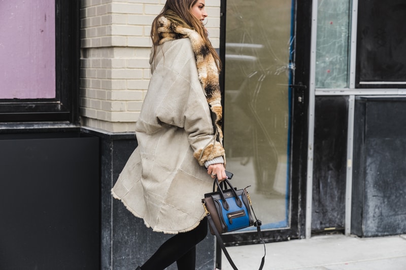New York Fashion Week Part 1 Street Style Snaps Fashion Outfits NYFW 2018 Louis Vuitton Balenciaga Fendi Gucci Celine