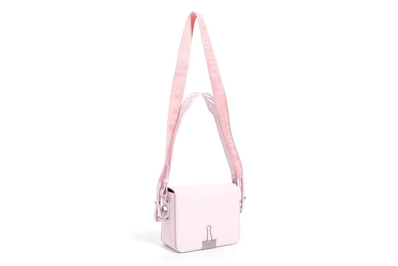 Off-White™'s New Binder Clip Bag Is Completely Pastel Pink