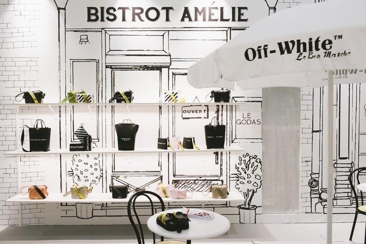 Off-White™ x Le Bon Marche's Pop-Up Cafe Is Now Open