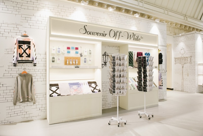 Off-White x Le Bon Marche Pop-Up Cafe Paris