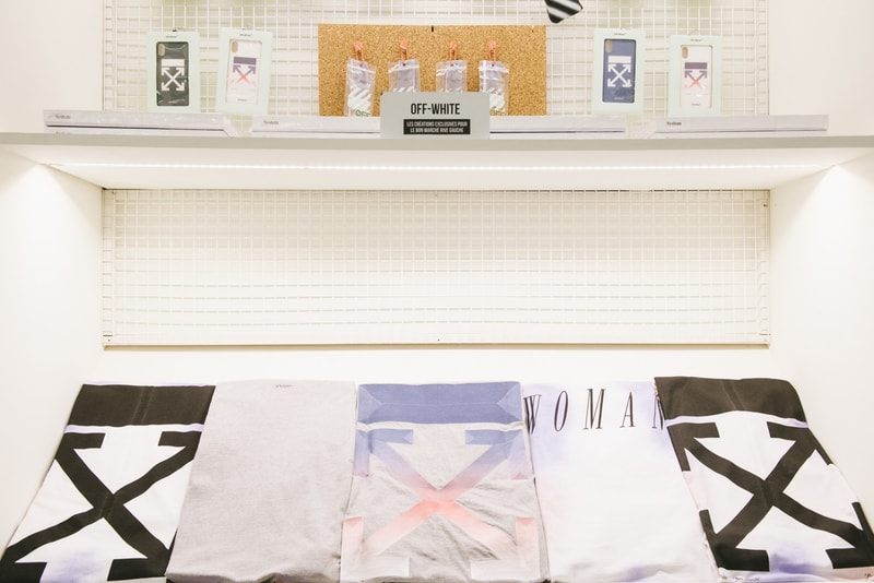 Off-White x Le Bon Marche Pop-Up Cafe Paris