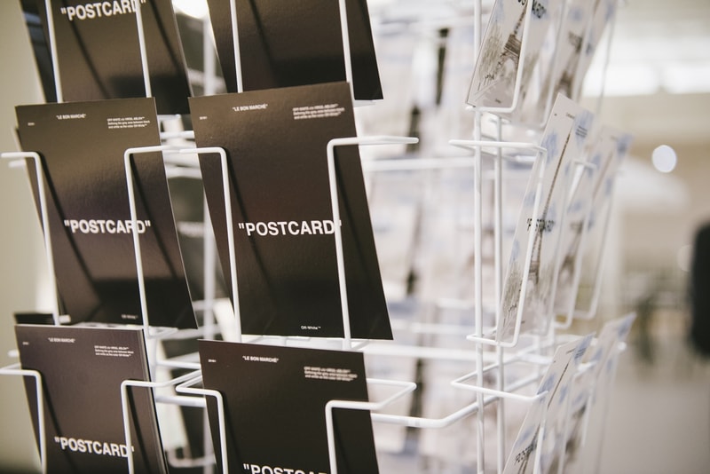 Off-White x Le Bon Marche Pop-Up Cafe Paris