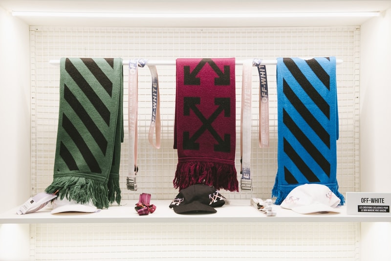 Off-White x Le Bon Marche Pop-Up Cafe Paris