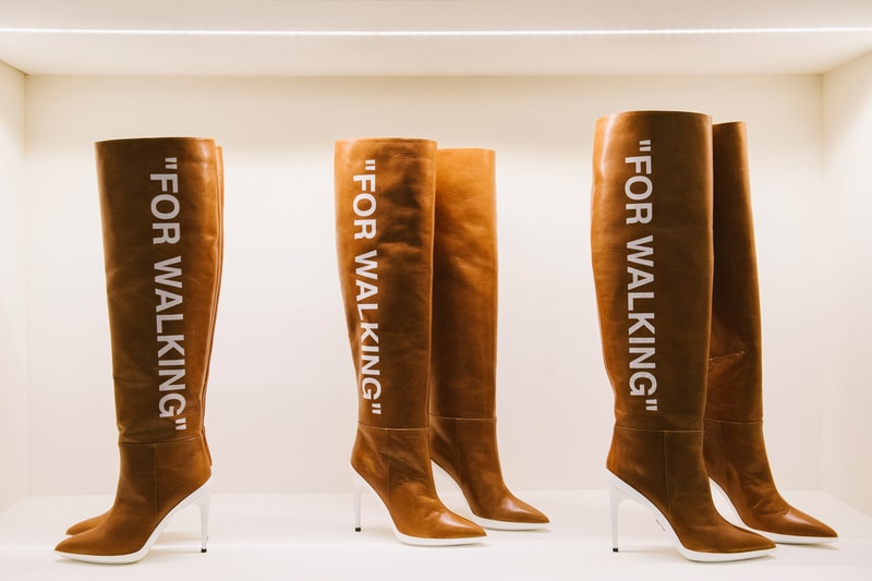 Off-White x Le Bon Marche Pop-Up Cafe Paris