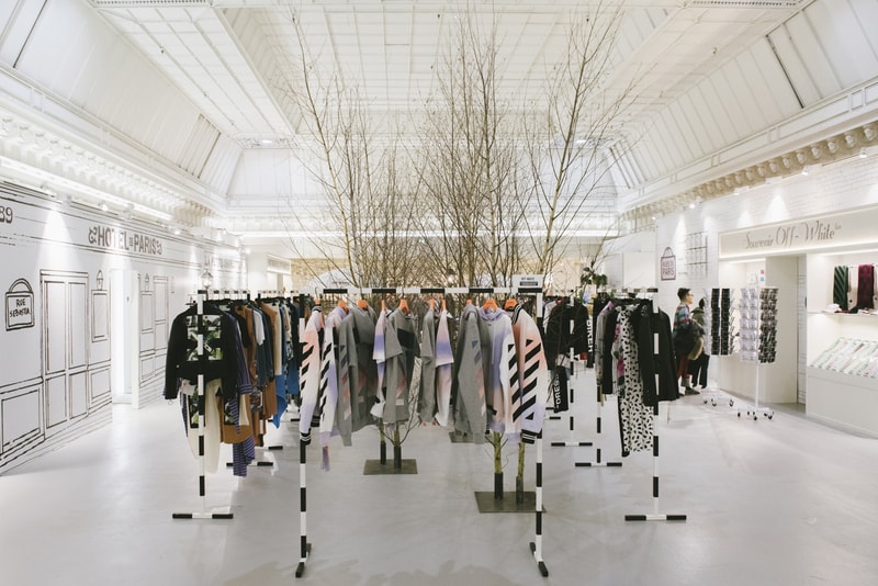 Off-White x Le Bon Marche Pop-Up Cafe Paris