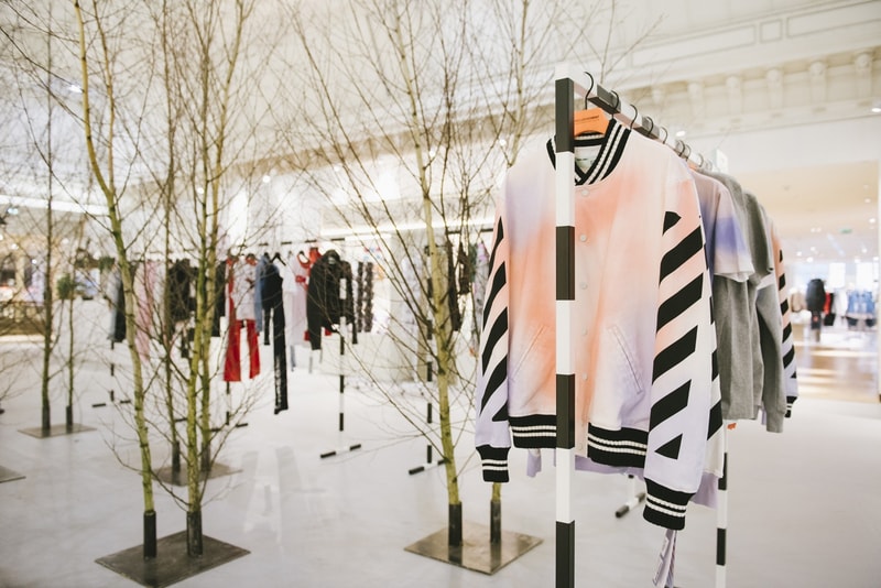 Off-White x Le Bon Marche Pop-Up Cafe Paris