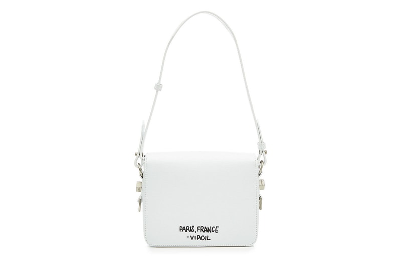Off-White™ Virgil Was Here Binder Clip Bag For Display Only shoulder bag signed tagged paris france where to buy stylebop.com off white