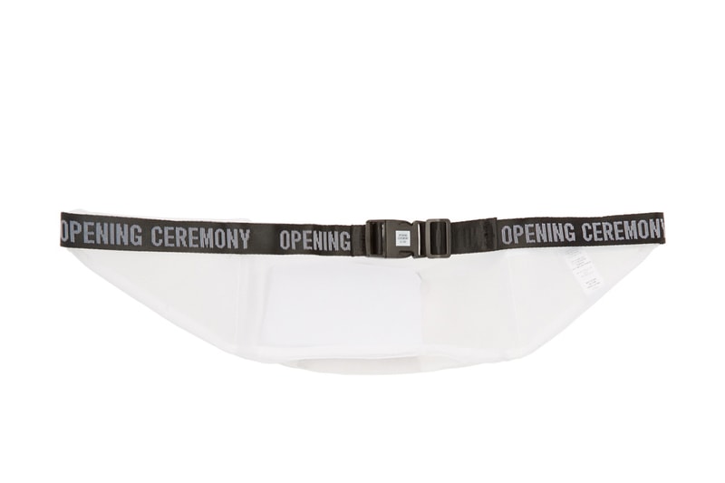 Opening Ceremony Mesh Fanny Pack Bag Pink White Red Black Simple Bum Bag Purse Torch Humberto Leon Carol Lim