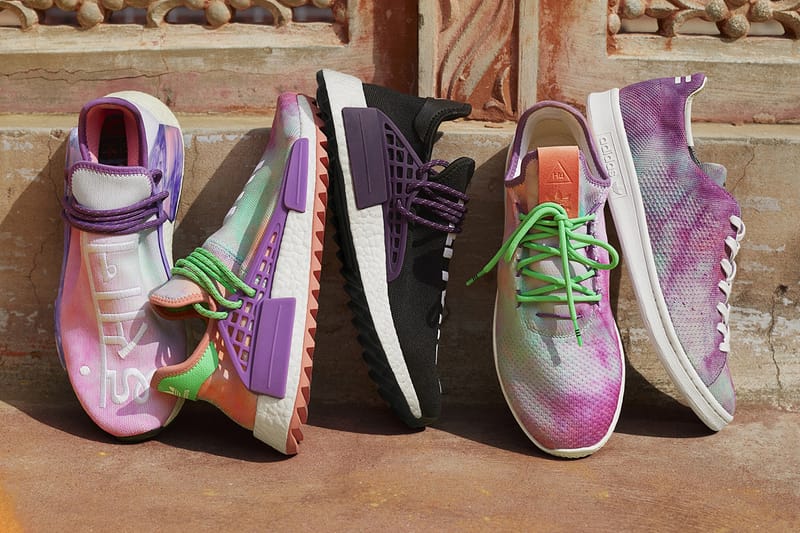Pharrell Williams & adidas Originals Announce a Final Holi-Inspired Capsule