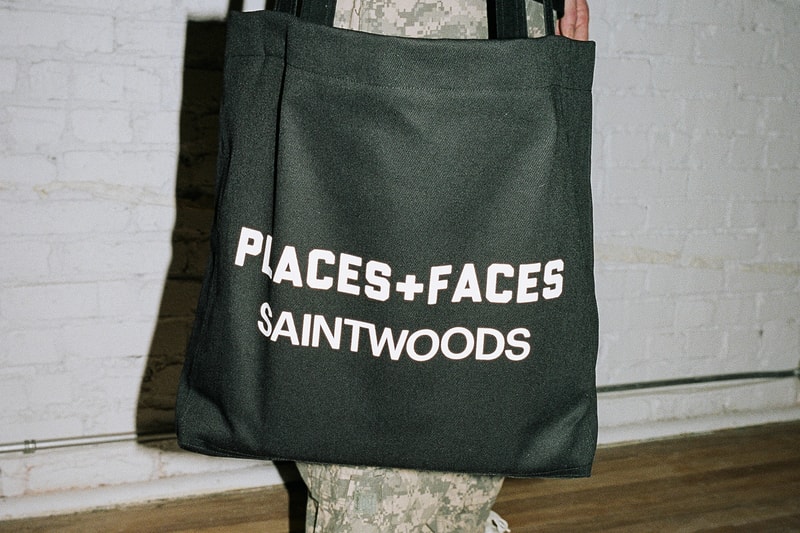 Places+Faces x Saintwoods Capsule Collection Lookbook Streetwear Limited Edition Collaboration