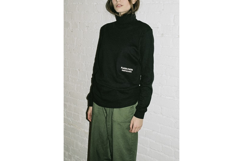 Places+Faces x Saintwoods Capsule Collection Lookbook Streetwear Limited Edition Collaboration