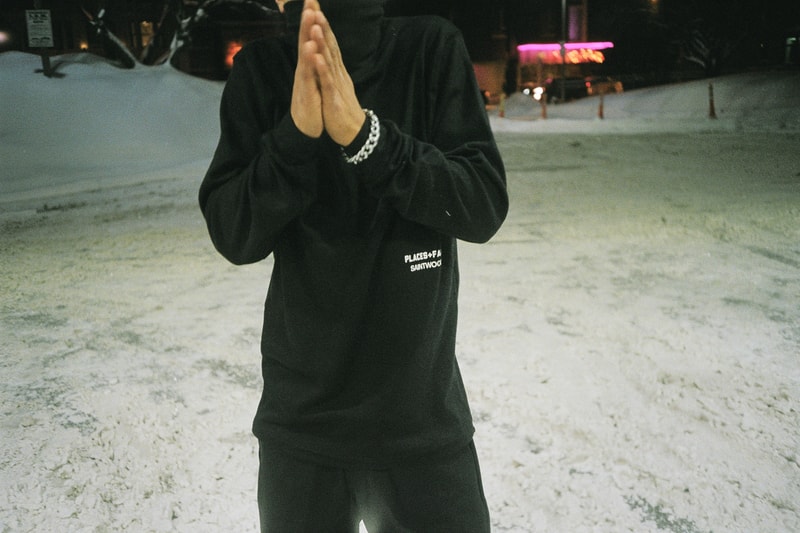 Places+Faces x Saintwoods Capsule Collection Lookbook Streetwear Limited Edition Collaboration