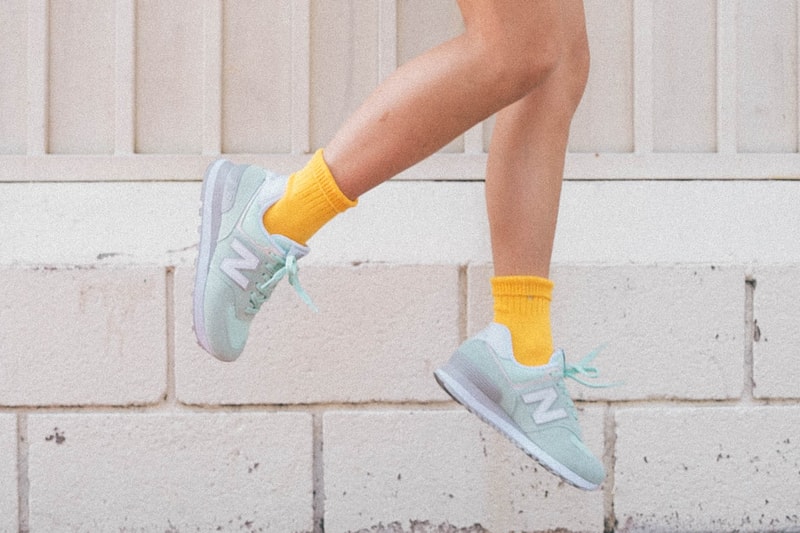 Princess Gollum Josephine Lee New Balance 574 Seafoam Overcast