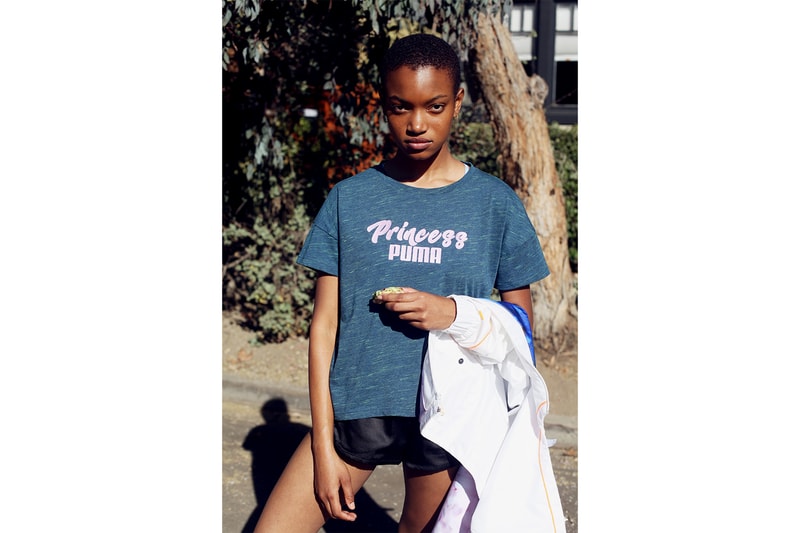 PUMA sophia webster spring summer 2018 ss18 princess puma glitter suede basket platform muse echo sneakers iridescent glittery sparkle womens apparel tutu collection collaboration