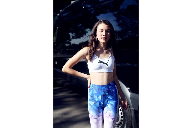 PUMA sophia webster spring summer 2018 ss18 princess puma glitter suede basket platform muse echo sneakers iridescent glittery sparkle womens apparel tutu collection collaboration