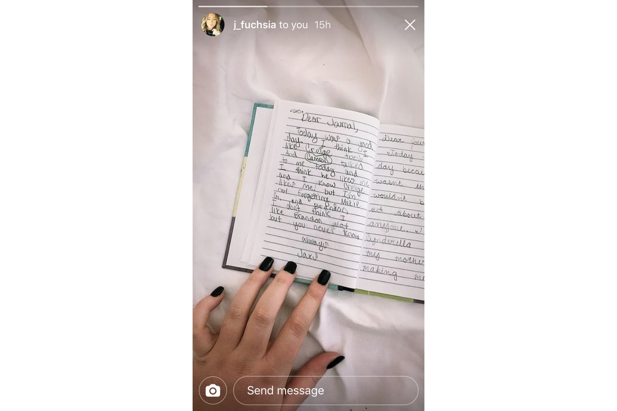 reader submissions instagram old diary entries teenagers