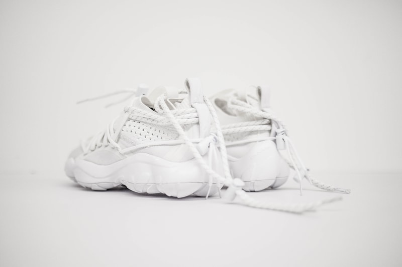 Pyer Moss x Reebok Sneaker Collaboration DMX Fusion 1 Experiment New York Fashion Week Fall Winter 2018 Collection
