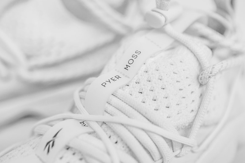 Pyer Moss x Reebok Sneaker Collaboration DMX Fusion 1 Experiment New York Fashion Week Fall Winter 2018 Collection