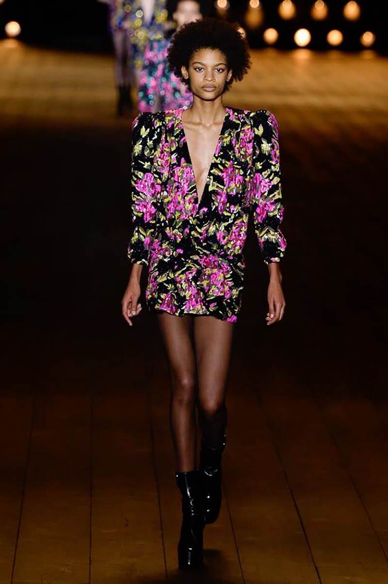 Saint Laurent Fall Winter 2018 Show Collection
