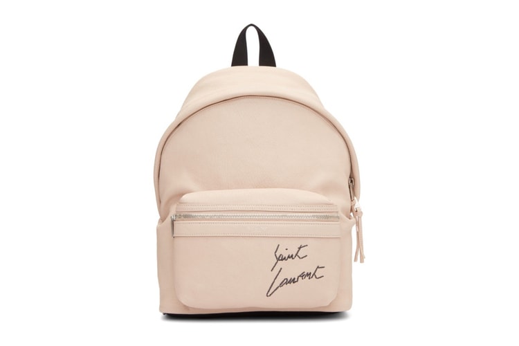 Saint Laurent Drops a Perfect Mini Backpack With Sequin Detailing