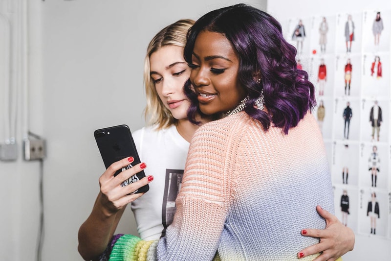 Soo Joo Natalia Dyer Hailey Baldwin Justine Skye Zadig Voltaire New York Fashion Week 2018